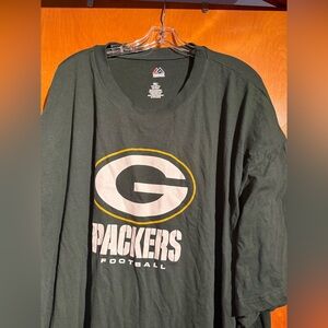 Majestic Dark Green Long Sleeve Shirt